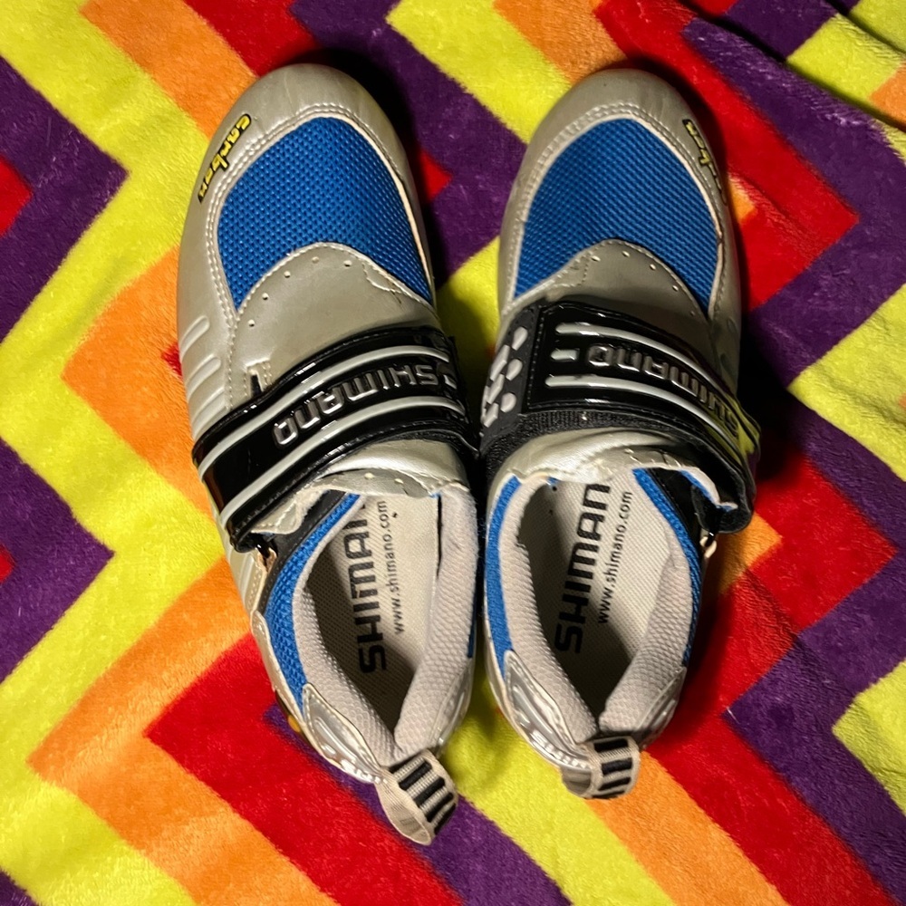 Shimano TR01 Carbon Cycling Shoes, Men's size 7.5